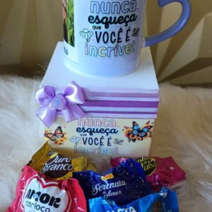 Caneca 350ml+Bombons